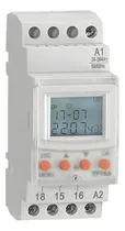 Comprar Timer Digital Interruptor Horario Temporizador Riel Din