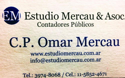 Imagen 1 de 10 de Contador Publico Monotributo, Uber,impuestos,constit Sas/sa