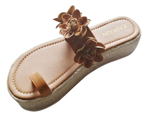 Zapatillas A La Moda Para Mujer, Sandalias Deslizantes De Ve