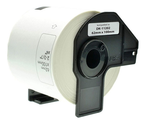 Rollo De Etiquetas Para Envíos Fits Brother Dk11202 62x100mm