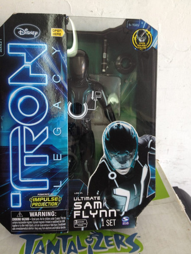 1/6   Tron Legacy Sam Flynn Con Luz Y Sonido Nev