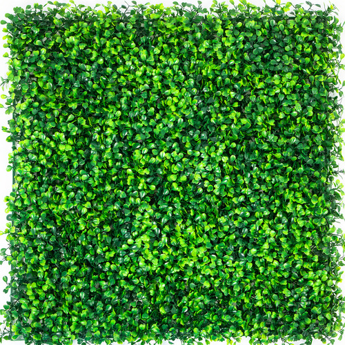 Vevor 6pcs Muro Verde Follaje Artificial Sintético 20x20puLG