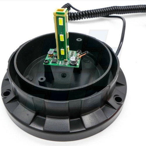 Baliza Led Magnetica Estrobo 12v Ambar Auto Moto Seguridad