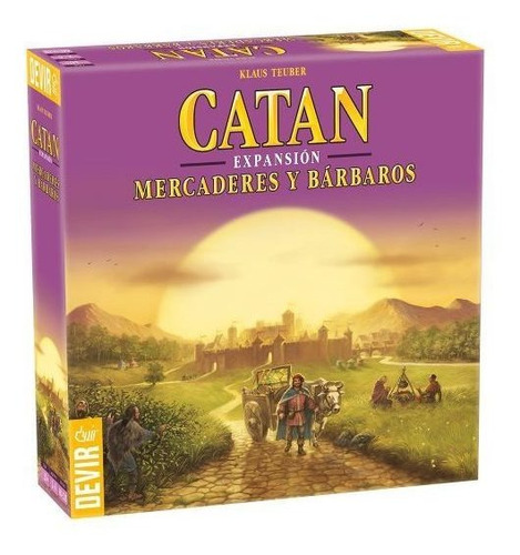  Catan: Mercaderes Y Bárbaros - Juego De Mesa