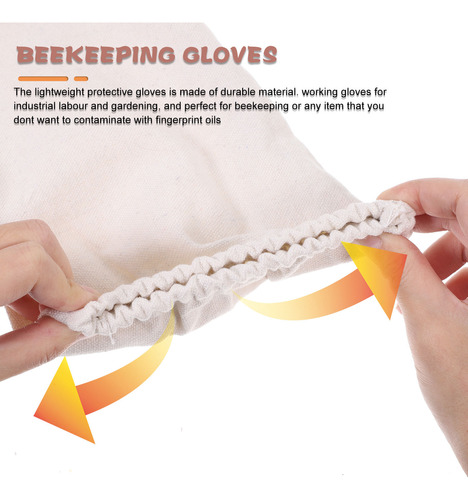 1 Par De Guantes De Apicultura, Guantes Protectores Para Api