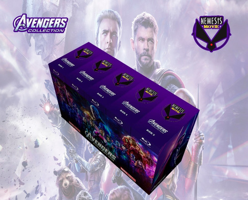 Colección Universo Cinematografico Marvel - Bluray - Box