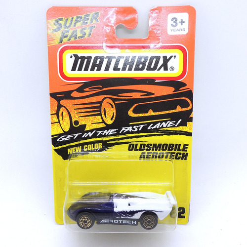 Matchbox Oldsmobile Aerotech 1/64 #62 Super Fast T 6 Madtoyz