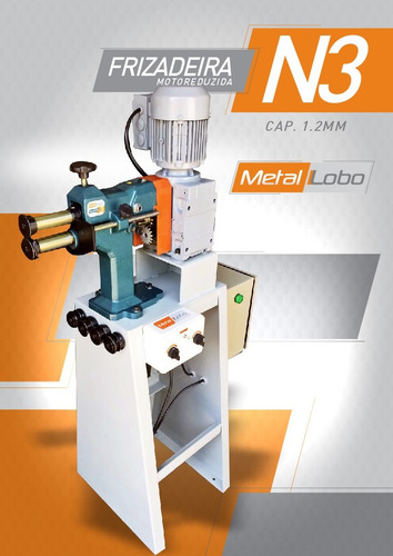 Kit. Frizadeira N.2 + Calandra 1025/45 Metal Lobo