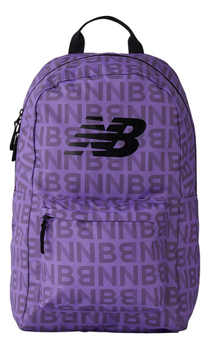 Mochila New Balance Informal, De Viaje, Deportes 22l - Purp.