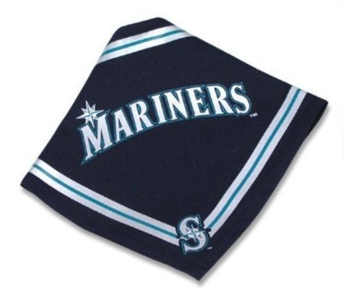 Deportivo K9 Mlb Seattle Mariners Pañuelo Para Perros, Peque