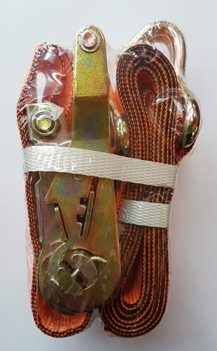 Imagen 3 de 6 de Cinta De Amarre Linga Malacate Crique Auto Moto 5cm X 3,6mt