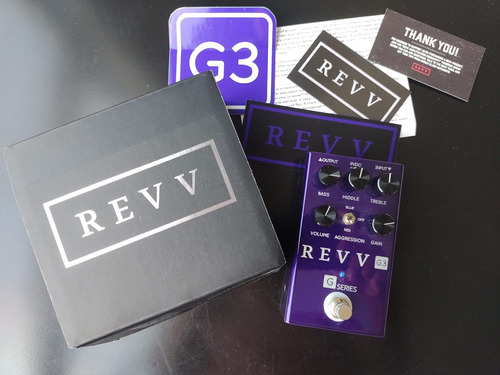 Pedal De Efecto Revv G3  Púrpura