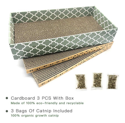 Almohadillas De Rascar De Carton Cat Scratcher Scratch Lo...
