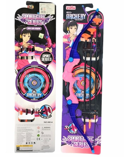Arco Flecha Infantil Ninos Set Juguete New Pce 0199 Bigshop