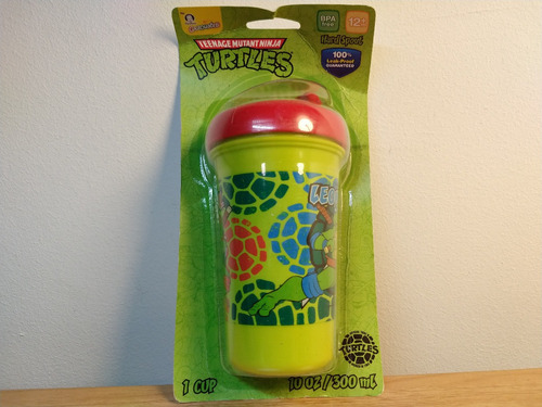 Vaso Bebe Gerber Tmnt 2013 Leo Raphael 300ml Nickelodeon