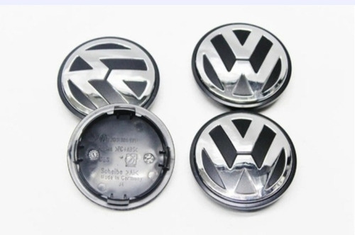 Jgo Tapon Centro Ron Vw Bora Mk6 Tiguan Amarok Passat 65mm P