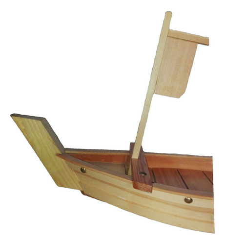 Tabla De Bambu Barco Makis Sushi 60cm Cocina Menaje Regalo