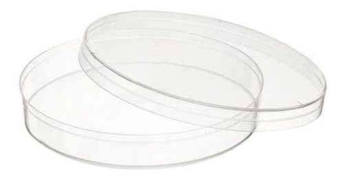 Imagen 1 de 2 de Caja Petri De Plastico De 90mm X 15 Mm Esteril.  Sileii