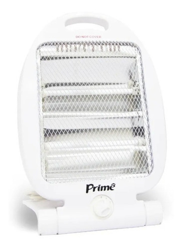 Estufa Cuarzo Prime 800w Ovalada - Tcec Color Blanco