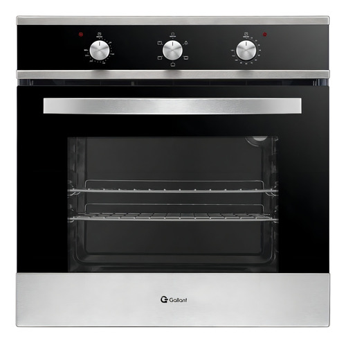 Horno empotrable eléctrico Gallant Venezia GFO65EM3A-IX220 65L acero inoxidable/negro 220V