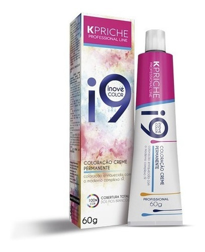 Coloração I9 Color Kpriche Tinta De Cabelo Dourados E Beges