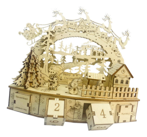 78 Piezas De Rompecabezas Navideños, Kits De Construcción