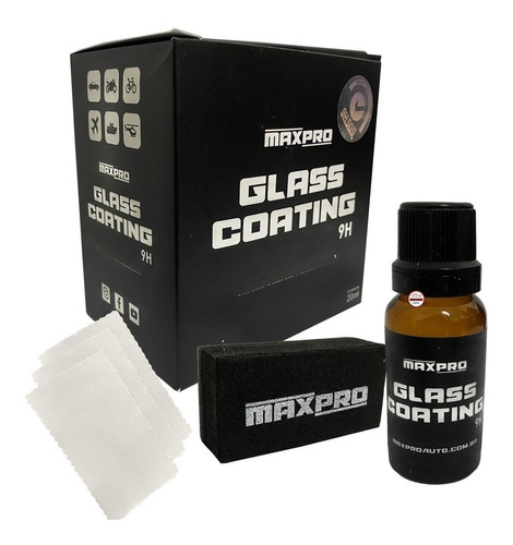 Glass Coating 9h Vitrificador Alta Performance 20ml Maxpro