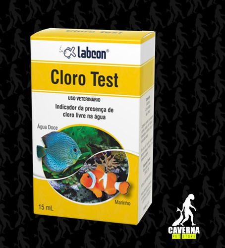 Alcon Labcon Cloro Teste-identifica O Cloro -  Cavernapet