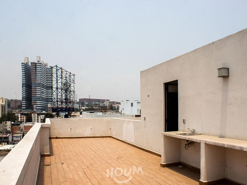 Departamento En San Pedro De Los Pinos, Benito Juárez Con 2 Habitaciones