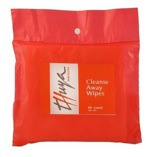 Thuya Cleanse Away Wipes Esponjas De Limpieza Uñas Gel X 50