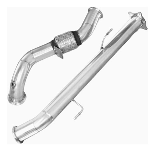 Downpipe + Dpf Delete Amarok V6 Inox