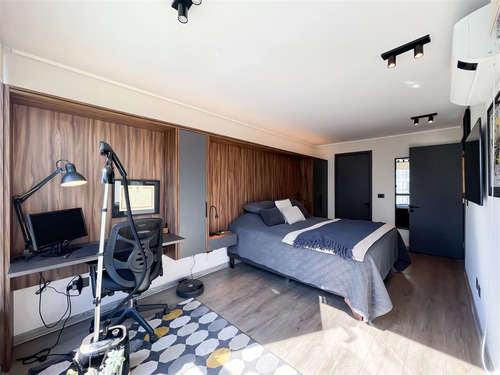 Moderno Departamento En Venta De 1 Dorm. En Lo Barnechea