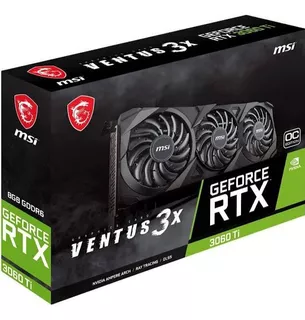 Msi Nvidia Geforce Rtx 3060 Ti Ventus 3x 8g Oc