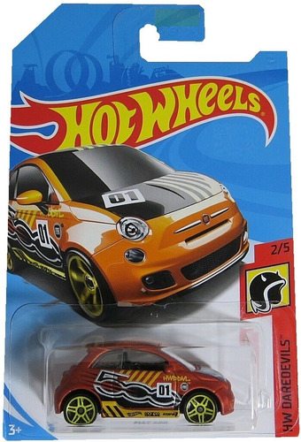 Hot Wheels Fiat 500 Daredevils #2/5 Escala Perfecta!