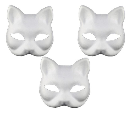 Xybhrc Máscara De Gato, 3 Máscaras Therian, Máscaras Bla.