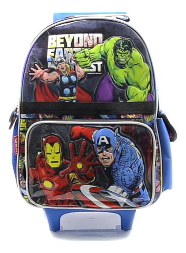 Mochila Avengers 16  Con Carro Sp274