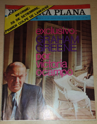 Revista Primera Plana N°452 Septiembre De 1971