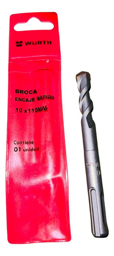 Broca Sds Plus Wurth 10 X 110mm
