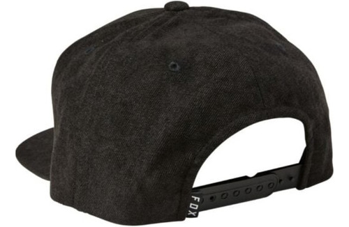 Imagen 2 de 5 de Gorra Instill Snapback Negro Moto Motocross Atv Fox Juri
