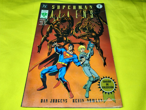 Comic Superman Aliens Tomo 2 Editorial Vid Dc 1996