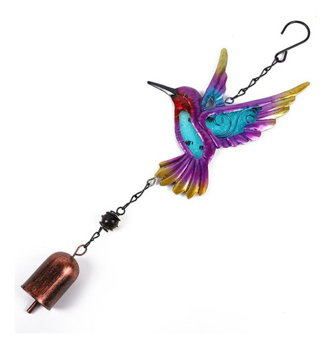 Com 's' Hook Wind Chime Metal