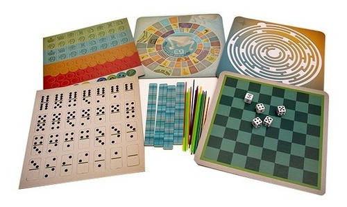 Juego De Mesa Novelty Set Multi Juegos 10 En 1 Clasicos