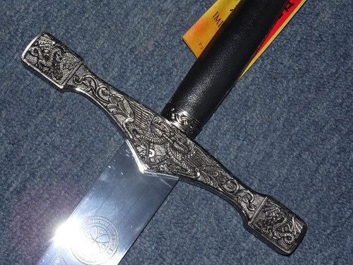 Excalibur Espada Medieval Acabado Espejo 123 Cm Disponibilidad