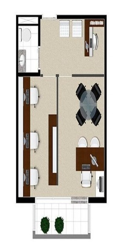 Imagem 13 de 16 de Sala Comercial Com 40 M² Com 1 Vaga Em Santo Amaro. - 03921sl - 33329034