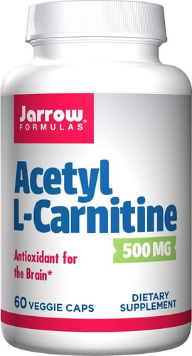  Jarrow Formulas | Acetyl L-carnitine | 500mg | 60 Caps 