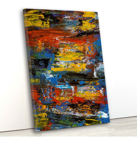 Tela Canvas Abstrato Arte 80x120 Vertical 98