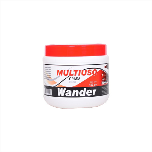 Grasa De Calcio Multiuso  Wander X 450 Gr