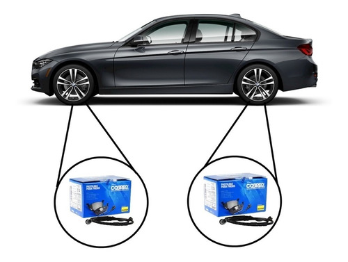 Pastilha De Freio Dianteira E Traseira E Sensores Bmw 318i 