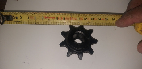 Engrenagem Encaixe Transmissao Motor De Porta 9z Passo 5/8