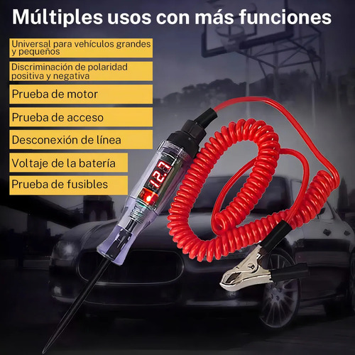 Bolígrafo Detector De Corriente 6v-12v-24v-48v
